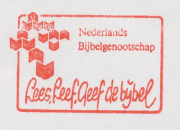 Meter Cut Netherlands 1984 Read, Live, Give The Bible - Other & Unclassified