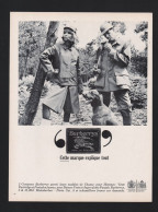 Publicité Papier 1965 Sport La Chasse Couple Avec Leur Chien De Chasse Setter  Vétements BURBERRYS Confort Britanique - Pubblicitari