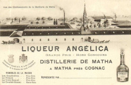 PUB  LIQUEUR  ANGELICA  Distillerie De Matha RV - Publicité