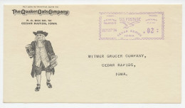 Illustrated Meter Cover ( Only Front ) USA 1936 Quaker - The Quaker Oats Company - Otros & Sin Clasificación