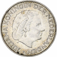 Pays-Bas, Juliana, Gulden, 1957, Utrecht, Argent, SUP, KM:184 - 1948-1980 : Juliana