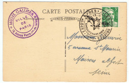Exposition Des Ailes Brisées / Cinquantenaire Ader / Paris 1947 / Chauve-souris - Altri & Non Classificati