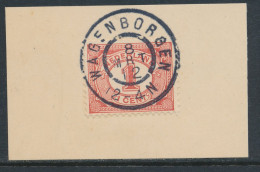 Grootrondstempel Wagenborgen 1912 - Poststempel