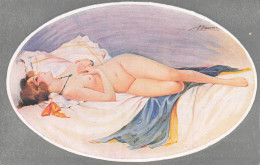 SUZANNE MEUNIER LE NU MODERNE FEMME NUE ALLONGEE R6 - Meunier, S.