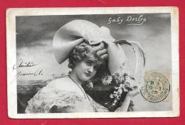AE441 FANTAISIES  FEMME  SPECTACLE GABY DESLYS  ARTISTE 1905 - Künstler