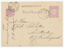 Naamstempel Barsingerhorn 1881 - Cartas & Documentos