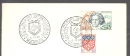 MULHOUSE (2ème Concours International Sapeurs-pompiers - 6-IX-63) (sur Enveloppe Entière) - Commemorative Postmarks