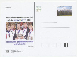 Postal Stationery Slovakia 2002 Tennis - FED Cup - Autres & Non Classés
