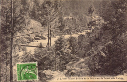 Suisse, Pont Et Scierie De La Taillat Sur Le Trient Prés Salvan - Salvan