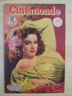 Cinémonde N°704 Du 27 Janvier 1948 Marguerite Chapman - Jane Greer - Marcel Pagnol - Micheline Presle -Maurice Chevalier - Cine / Televisión