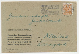 Cover / Postmark Germany 1948 Agricultural Exhibition - Agricultura