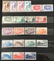 Lot De 21 Timbres Neufs* Saint Pierre Et Miquelon 1947 - Unused Stamps