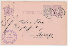 Briefkaart Zutphen 1892 - Ertsdelverij - Non Classificati