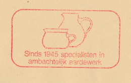 Meter Cover Netherlands 1981 Pottery - Nijkerk - Porcelain