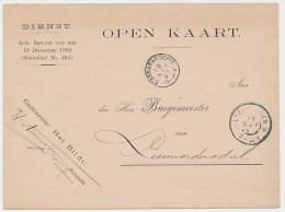 Kleinrondstempel St Annaparochie 1897 - Non Classés