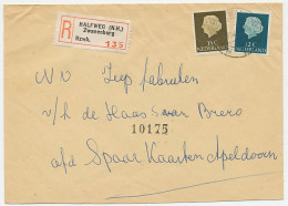 Em. Juliana Aangetekend Halfweg Zwanenburg - Apeldoorn 1964 - Unclassified