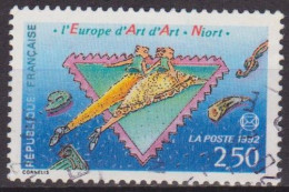 L'Europe Et L'art - FRANCE - Congrès Philatélique, Niort - N° 2758 - 1992 - Usati