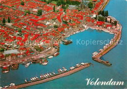 73635895 Volendam Hafen Fliegeraufnahme Volendam - Sonstige & Ohne Zuordnung