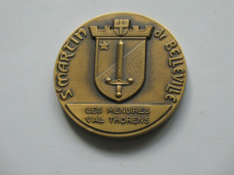 Médaille St Martin De Belleville - Les Menuires - Val Thorens - Notre-Dame De La Vie **** EN ACHAT IMMEDIAT **** - Profesionales / De Sociedad