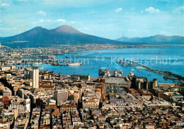 73635861 Napoli Neapel Panorama E Vesuvio Veduta Aerea Napoli Neapel - Otros & Sin Clasificación