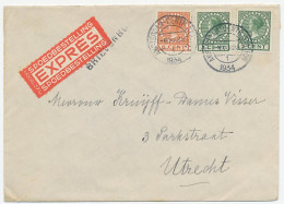 Em. Veth Expresse Amsterdam - Utrecht 1934 - Unclassified