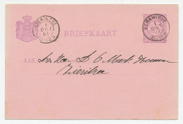 Kleinrondstempel Kerkwerve 1891 - Non Classés