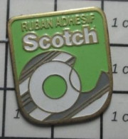 520 Pin's Pins / Beau Et Rare / MARQUES / ROULEAU DE SCOTCH RUBAN ADHESIF - Trademarks