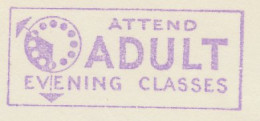 Meter Cut USA 1952 Adult Evening Classes - Clock - Non Classés