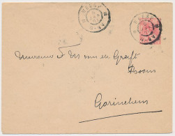 Envelop G. 8 A Weesp - Gorinchem 1901 - Ganzsachen