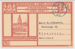 Briefkaart G. 199 A ( Zutphen ) Groningen - Duitsland 1925 - Material Postal