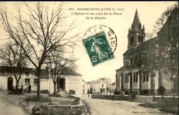 FRANCE - Carte Postale - Basse Goulaine - L'Eglise Et Un Coin De La Place  De La Mairie - L 152163 - Otros & Sin Clasificación