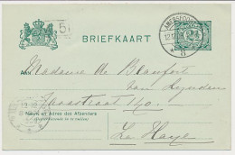 Briefkaart G. 68 Amersfoort - Den Haag 1908 - Ganzsachen