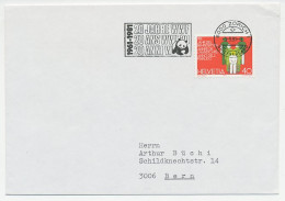 Cover / Postmark Switzerland 1981 20 Years WWF - Panda Bear - Other & Unclassified