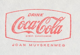 Meter Cover Netherlands 1972 Coca Cola - Amsterdam - Andere & Zonder Classificatie