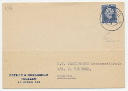 Em. Hartz Tegelen - Veendam 1948 - Stempelfout - Non Classificati