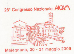 Specimen Meter Card Italy 2009 Melagnano - Old City - Sonstige & Ohne Zuordnung