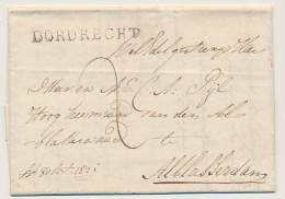 Dordrecht - Alblasserdam 1821 - ...-1852 Prephilately