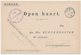 Kleinrondstempel Slochteren 1897 - Unclassified