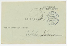 Dienst Veendam - Leens - Wehe 1918 - Uitvoering Distributiewet  - Non Classificati