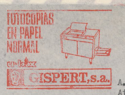 Meter Cover Spain 1975 Photocopier - Gispert - Ohne Zuordnung