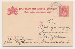 Briefkaart G. 85 I Heerenveen - Leeuwarden 1920 - Postal Stationery
