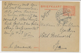 Briefkaart G. 197 Z-2 Maastricht - Spa Belgie 1924 - Material Postal