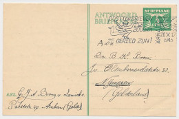 Briefkaart G. 272 A-krt. Arnhem - Nijmegen 1943 - Ganzsachen