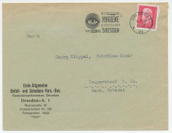 Cover / Postmark Germany 1930 Hygiene Exhibition - Eye - Otros & Sin Clasificación