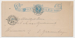 Postblad G. 2 A Locaal Te Den Haag 1894 - Ganzsachen