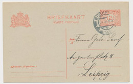 Briefkaart G. 193 Z-2 Roermond - Leipzig Duitsland 1922 - Postwaardestukken