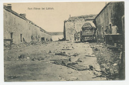 Fieldpost Postcard Germany / Belgium 1915 Fortress Fleron - Liege - WWI - WW1 (I Guerra Mundial)