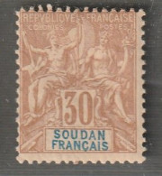 SOUDAN - N°11 * (1894) 30c Brun - Ungebraucht