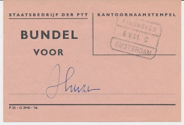 Treinblokstempel : Eindhoven - Amsterdam C 1961 - Non Classés