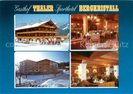 73635689 Oberau Wildschoenau Tirol Gasthof Pension Thaler Gastraeume Oberau Wild - Autres & Non Classés